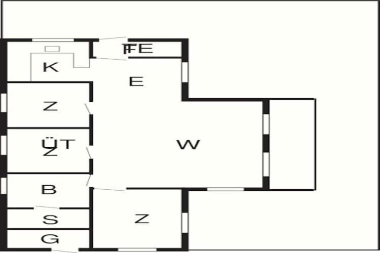 6 Person Holiday Home In Вейерс Странд Екстер'єр фото